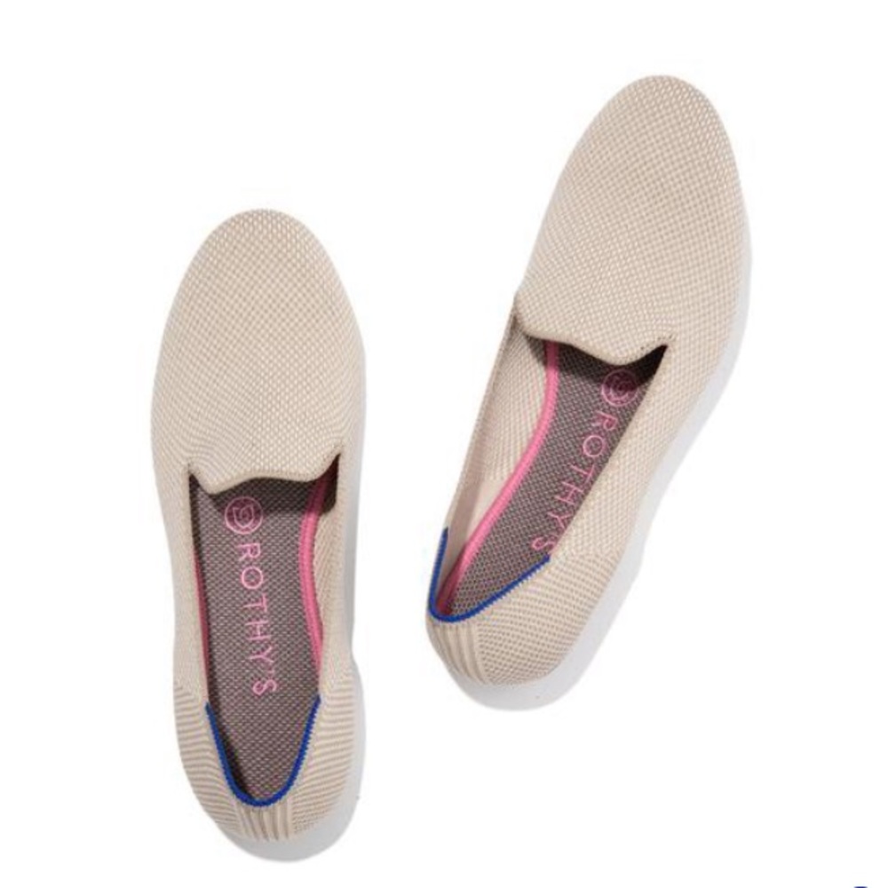 ✨Never Worn✨ Rothy’s Linen Double Stitch Loafer